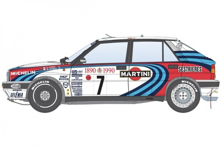 ITALERI 1:12 Lancia Delta HF Integrale 16V