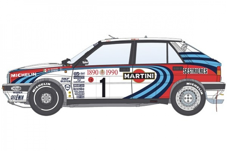 ITALERI 1:12 Lancia Delta HF Integrale 16V
