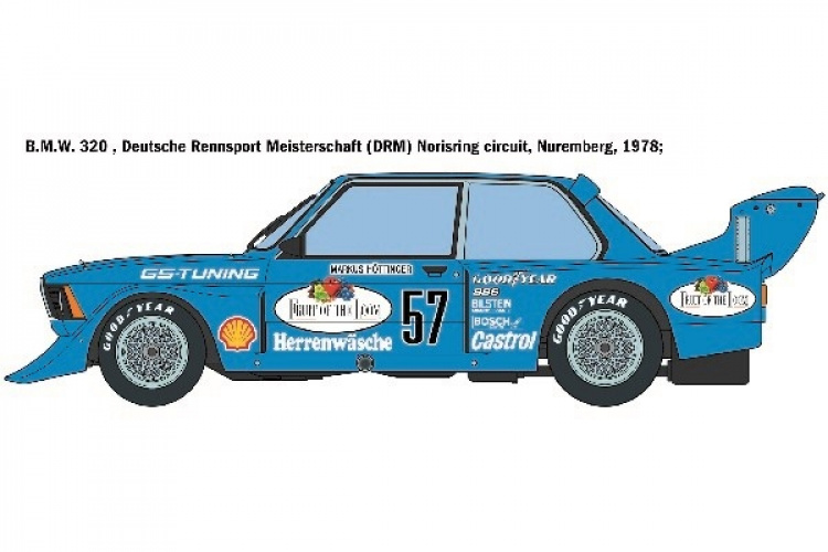 ITALERI 1:24 B.M.W. 320 gr. 5