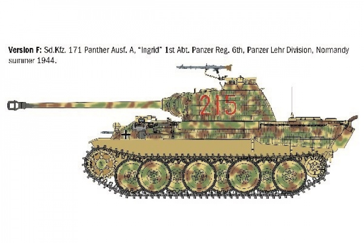 ITALERI 1:35 Sd.Kfc 171 Panther Ausf A