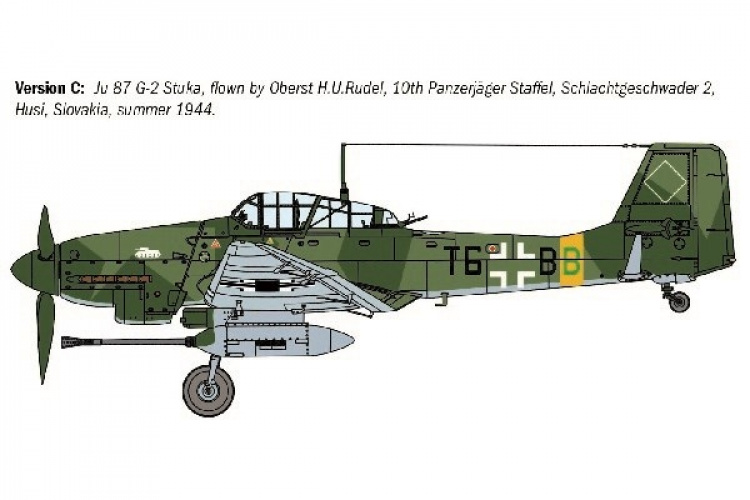 ITALERI 1:72 Junker Ju-87G-2 Kanonenvogel ITALERI 1:72 Junker Ju-87G-2 Kanonenvogel