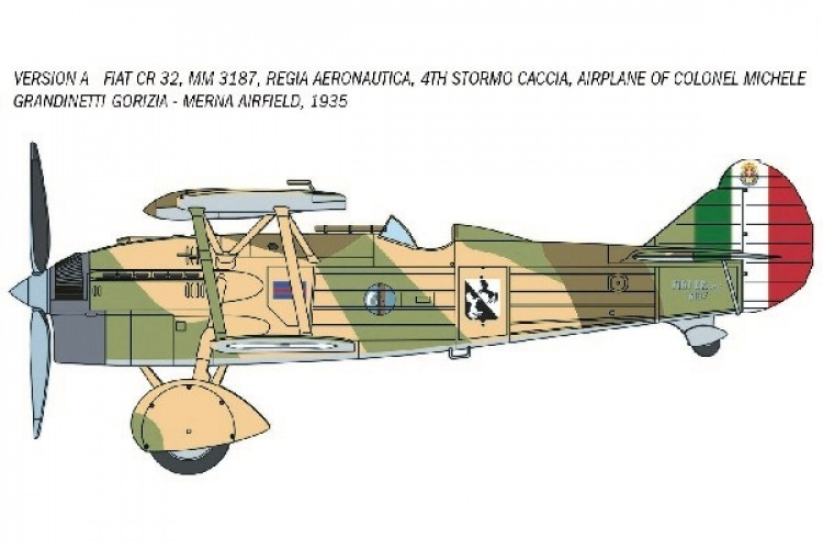 ITALERI 1:72 Fiat CR 32 Freccia ITALERI 1:72 Fiat CR 32 Freccia
