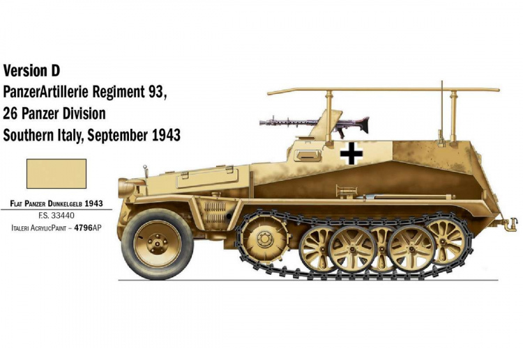 ITALERI 1:72 Sd.Kfz. 250/3