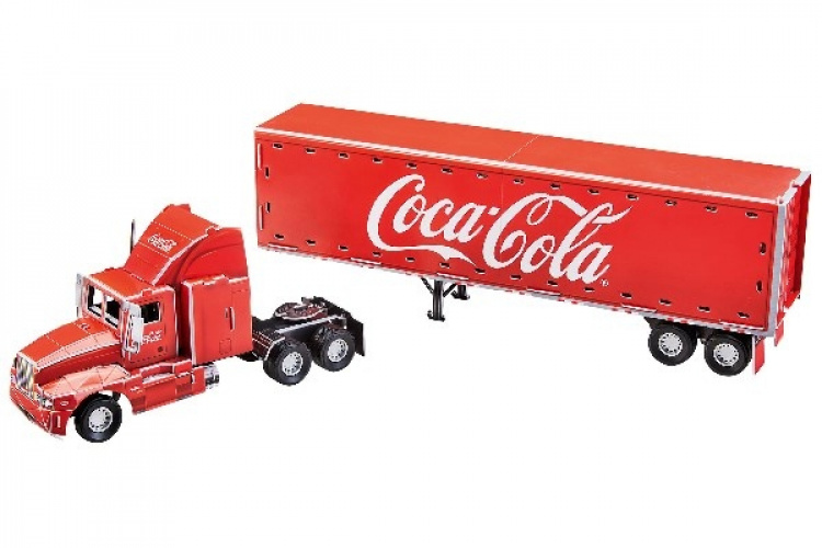 Revell 3D Puzzle Coca-Cola Truck LED