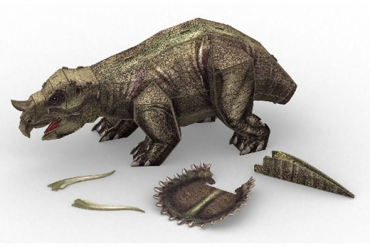 Revell 3D puzzle, Jurassic World Dominion, Triceratops
