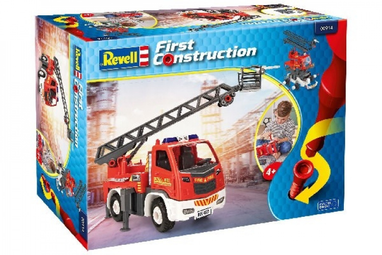 Revell Turntable Ladder Fire Truck 1:20