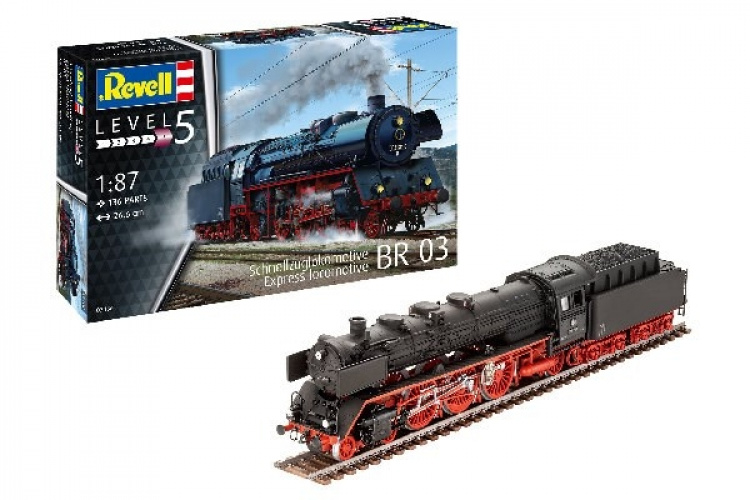 Revell Express locomotive 03 class with tender 1:87