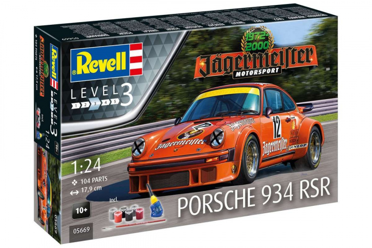 Revell Gift Set Jägermeister Motor Sport 50th Anniversary