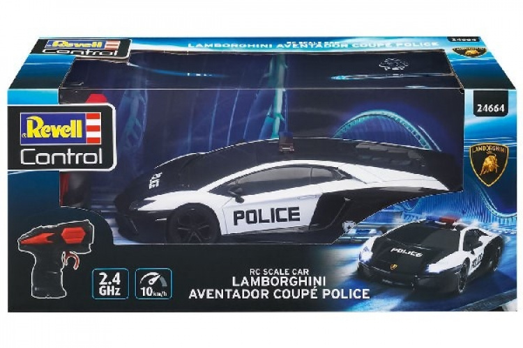 Revell RC Lamborghini Aventador Coupé Police 1:24 Revell RC Lamborghini Aventador Coupé Police 1:24