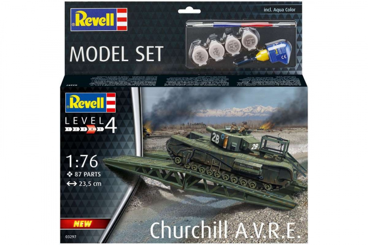 Revell Model Set Churchill A.V.R.E. 1:76