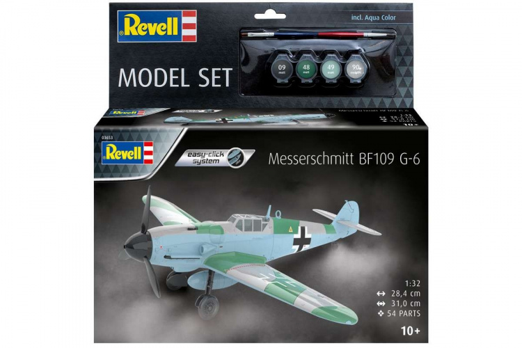 Revell Model Set Easy-Click Messerschmitt Bf109G-6 1:32