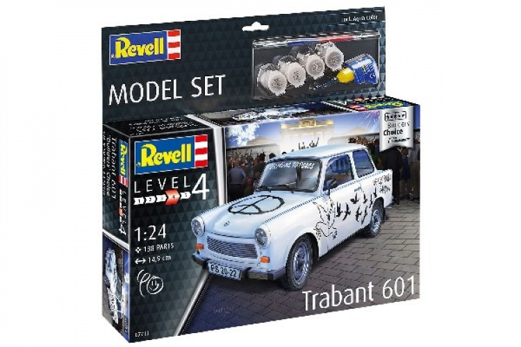 Revell Model Set Trabant 601S \'Builder\'s Choice\'