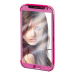 Hama Samsung Galaxy S5 Booklet Mirror med Touchvindue Rosa