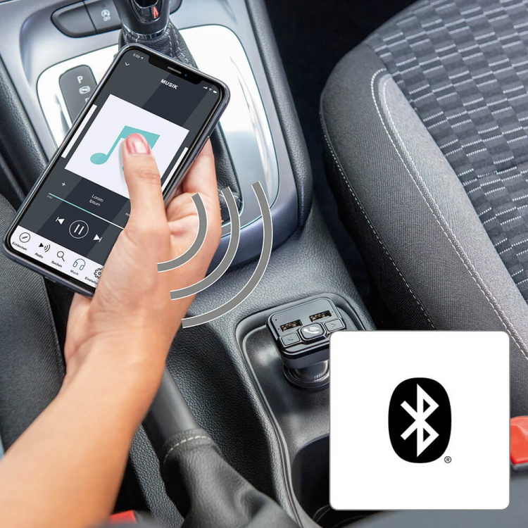 Hama FM-transmitter Bluetooth Håndfri Hama FM-transmitter Bluetooth Håndfri