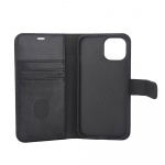 Radicover Wallet Case 2i1 Anti-stråling Læder MagS Sort - iPhone 15
