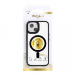 Onsala Cover Bumper MagSerie iPhone 13/14/15 Clear Black Onsala Cover Bumper MagSerie iPhone 13/14/15 Clear Black