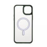 Onsala Mobilcover Bumper MagSeries Green & Clear - iPhone 15 Plus Onsala Mobilcover Bumper MagSeries Green & Clear - iPhone 15 Plus
