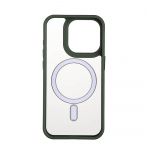 Onsala Phone Case Bumper MagSeries Green & Clear - iPhone 15 Pro