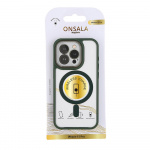 Onsala Phone Case Bumper MagSeries Green & Clear - iPhone 15 Pro
