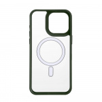 Onsala Mobilcover Bumper MagSeries Green & Clear - iPhone 15 Pro Max