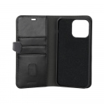 Buffalo Wallet 2-i-1 3 Kort MagSeries Sort - iPhone 15 Pro Max Buffalo Wallet 2-i-1 3 Kort MagSeries Sort - iPhone 15 Pro Max