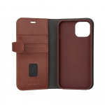 Buffalo Wallet 2-i-1 3 Kort MagSeries Brun - iPhone 15 Buffalo Wallet 2-i-1 3 Kort MagSeries Brun - iPhone 15
