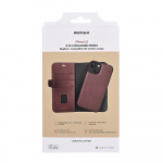 Buffalo Wallet 2-i-1 3 Kort MagSeries Brun - iPhone 15 Buffalo Wallet 2-i-1 3 Kort MagSeries Brun - iPhone 15
