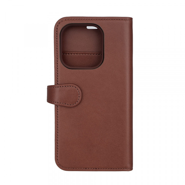 Buffalo Wallet 2-i-1 3 Kort MagSeries Brun - iPhone 15 Pro Buffalo Wallet 2-i-1 3 Kort MagSeries Brun - iPhone 15 Pro