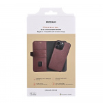 Buffalo Wallet 2-i-1 3 Kort MagSeries Brun - iPhone 15 Pro Max Buffalo Wallet 2-i-1 3 Kort MagSeries Brun - iPhone 15 Pro Max