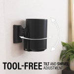 SANUS Wall Mount for Sonos ERA100 Single Black
