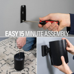 SANUS Wall Mount for Sonos ERA100 Pair Black