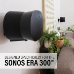 SANUS Wall Mount for Sonos ERA300 Single Black