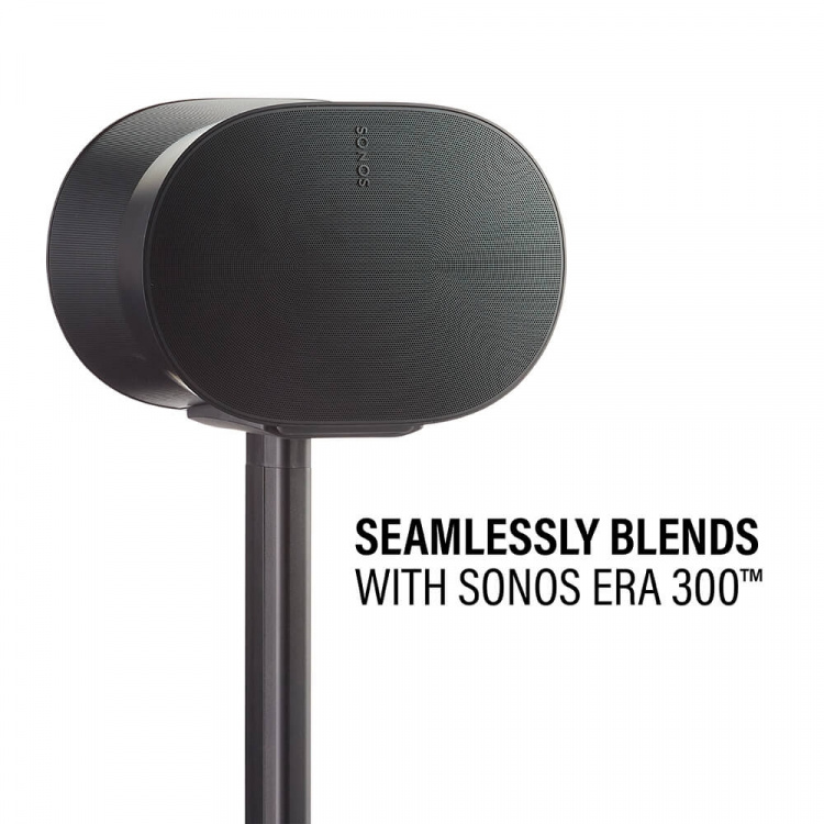 SANUS Gulvstativ til Sonos ERA 300 Single Sort