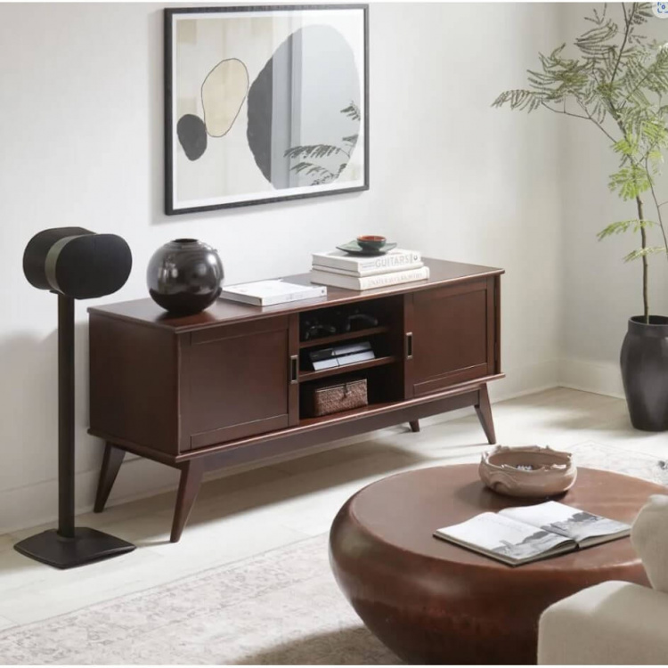 SANUS Gulvstander til Sonos ERA 300 Par Sort SANUS Gulvstander til Sonos ERA 300 Par Sort