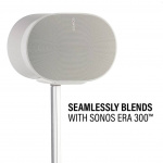 SANUS Gulvstander Justerbar for Sonos ERA 300 Single Hvid SANUS Gulvstander Justerbar for Sonos ERA 300 Single Hvid