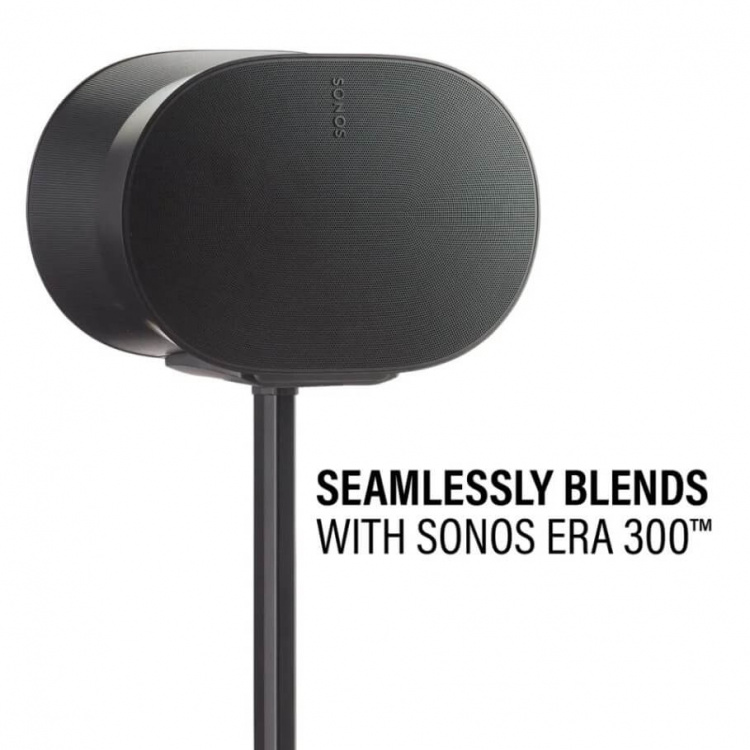SANUS Gulvstander Justerbar for Sonos ERA 300 Single Sort