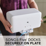 SANUS Gulvstander til Sonos Play:5 Hvid