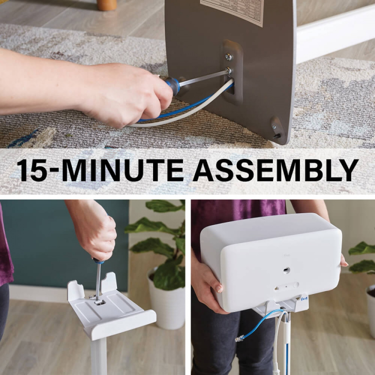 SANUS Gulvstander til Sonos Play:5 Hvid