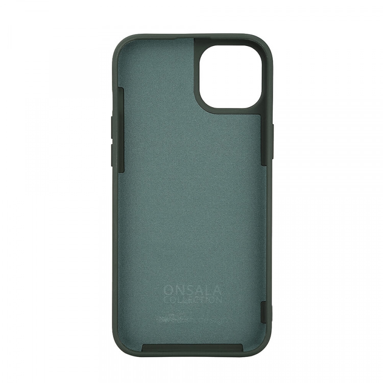 Onsala Back Sil Touch Recycled MagSerie iPhone 15 Plus Olive Green