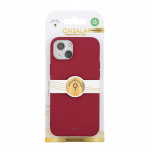 Onsala Back Sil Touch Recycled MagSerie iPhone 15 Plus Deep Red