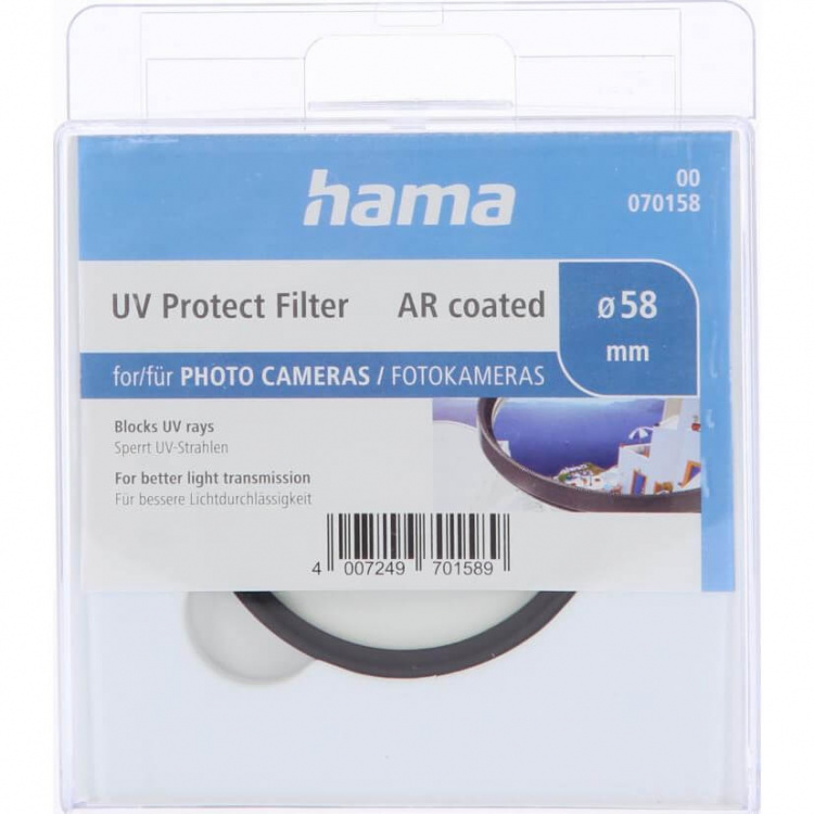 Hama UV-filter 390/0-HAZE :M58