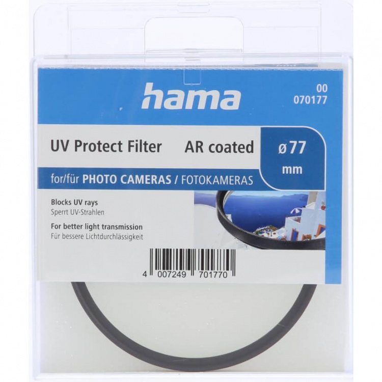 Hama UV-filter 390/0-HAZE :M77