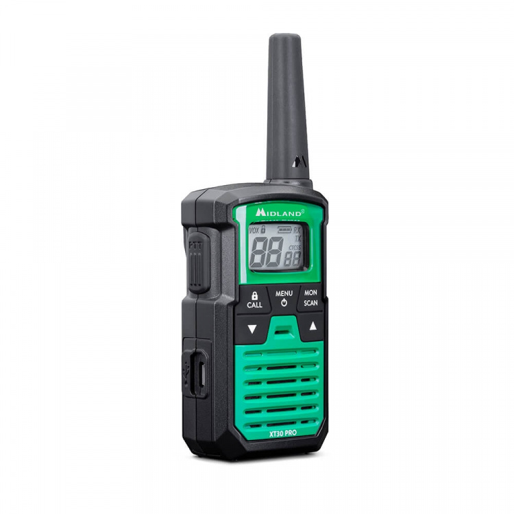 Midland Walkie Talkie XT30 Pro Sort/Grøn