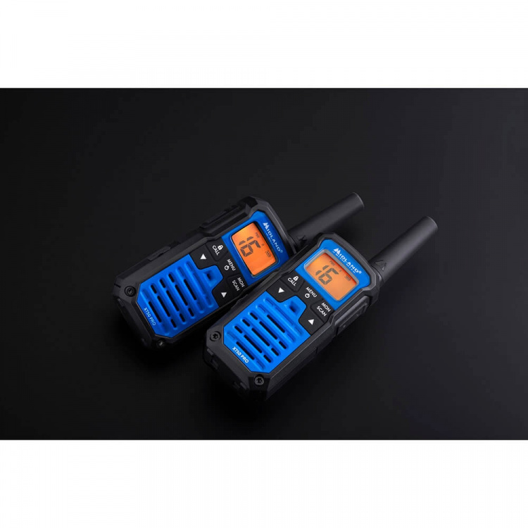 Midland Walkie Talkie XT50 Pro Duo Sort/Blå