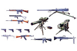 ITALERI Modern Light Weapon Set