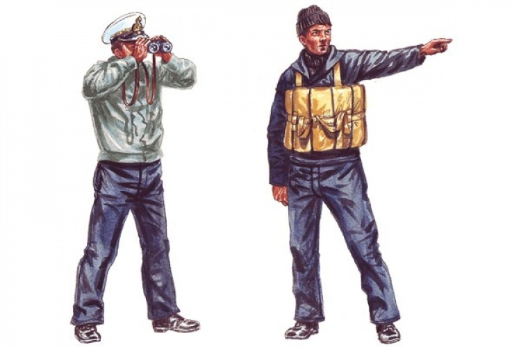 ITALERI 1:35 M.A.S. 568 4a Serie with crew