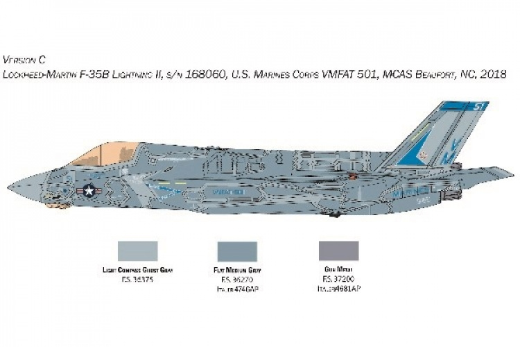 Italeri 1:48 F-35B Lightning II Italeri 1:48 F-35B Lightning II