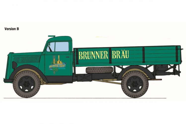 ITALERI 1:24 Opel Blitz classic truck ITALERI 1:24 Opel Blitz classic truck