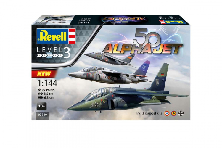 Revell Alpha Jet, 50th Anniversary 1:144 Revell Alpha Jet, 50th Anniversary 1:144