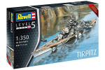 Revell German Battleship WWII Tirpitz 1:350